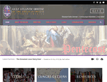Tablet Screenshot of gulfatlanticdiocese.org